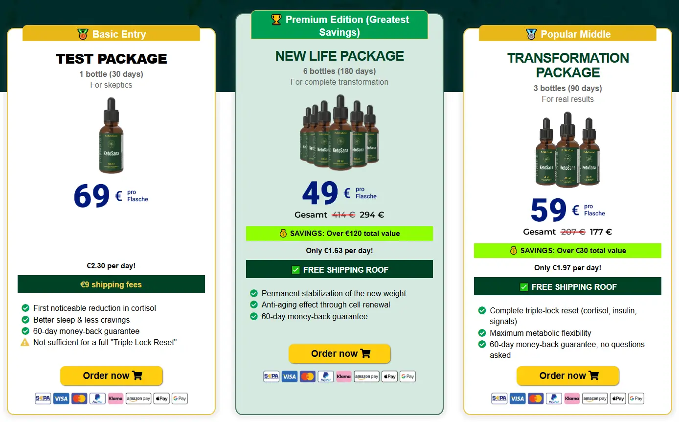 3 Days  KetoSana Offer